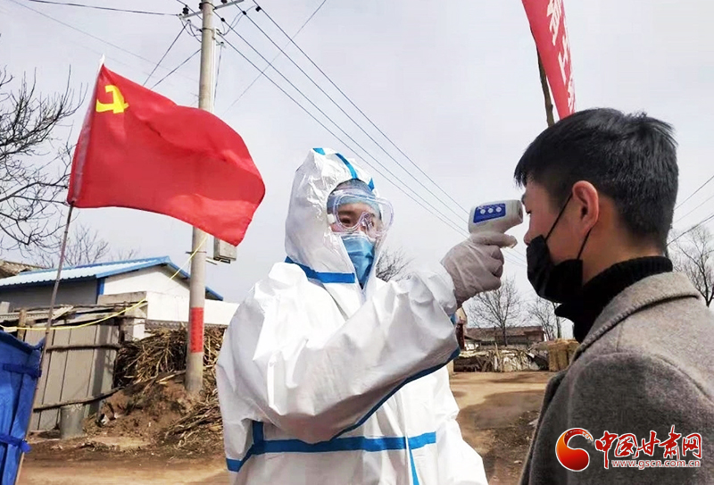 【甘肅全民戰(zhàn)“疫”】靈臺(tái)：戰(zhàn)“疫”一線的“巾幗小分隊(duì)”（圖）