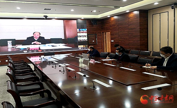 甘肅省本科高校在線教學工作經(jīng)驗交流視頻會在西北師大召開