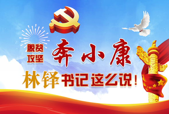 長圖|脫貧奔小康，林鐸書記這么說！