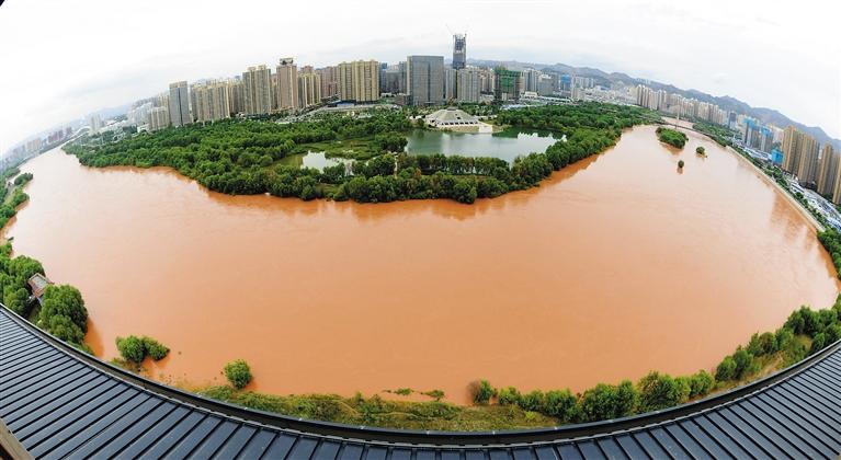 蘭州黃河“鴛鴦鍋” 你見過(guò)嗎？