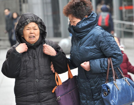 寒潮來襲，心腦血管疾病老年患者增加