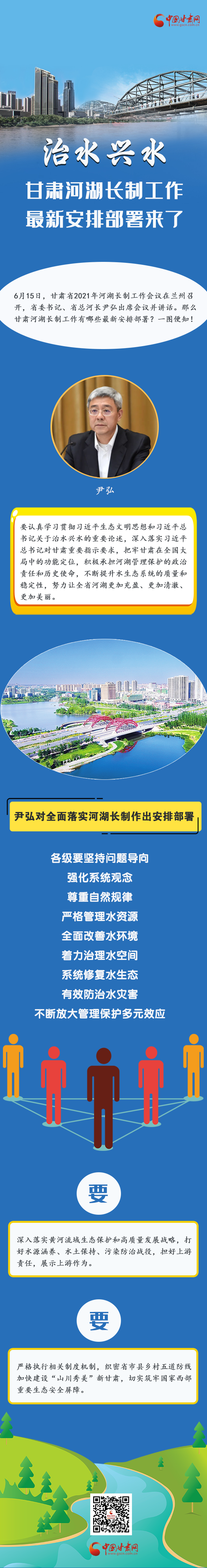 圖解|速看！甘肅河湖長制工作最新安排部署來了