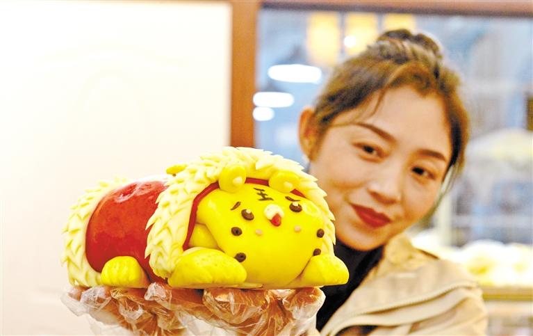 小老虎花餑餑，你舍得吃嗎？