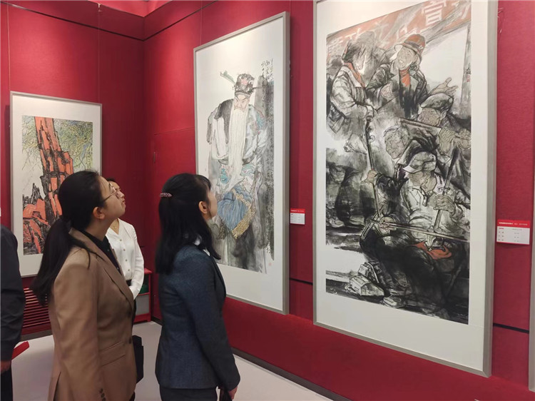 2023年5月，甘肅省紀(jì)委監(jiān)委機關(guān)、省委巡視辦、省文旅廳主辦，甘肅畫院承辦的甘肅省廉潔文化美術(shù)、書法、設(shè)計作品展開展，逾萬人參觀。.jpg