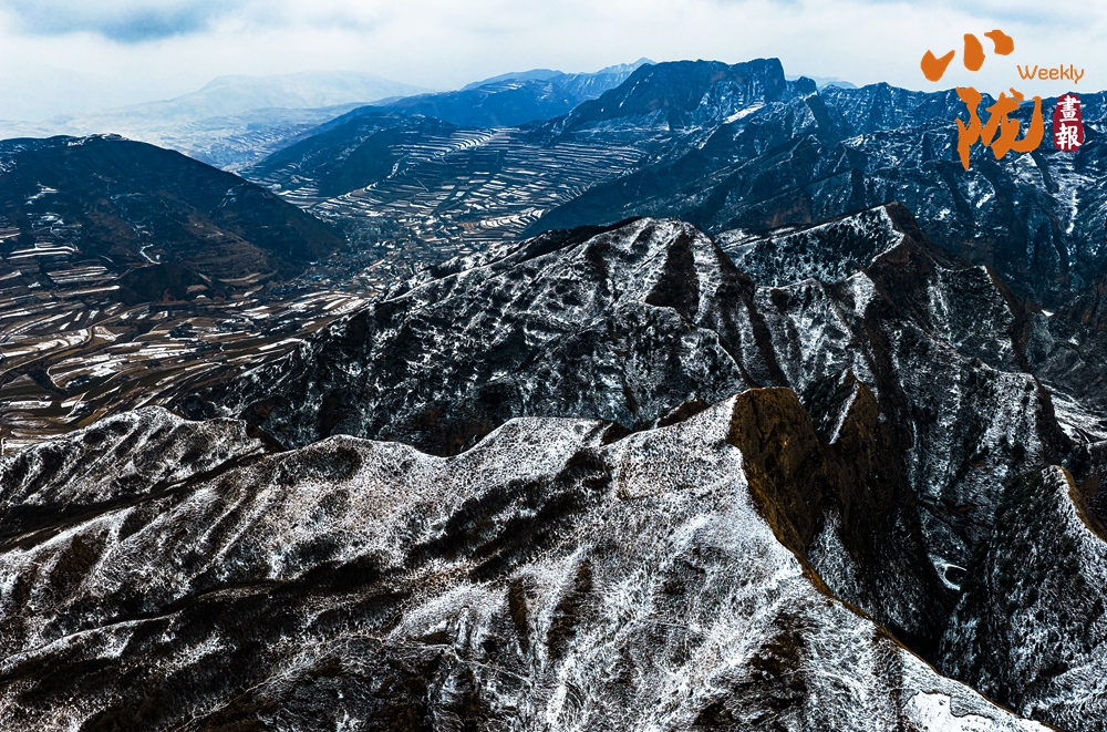 鐵籠山丹霞 一場(chǎng)春雪，億萬(wàn)年的守望
